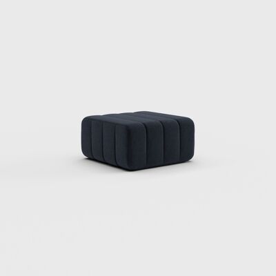 Curt set single module - Jet fabric - Curt modular sofa system - 9806 (dark grey)