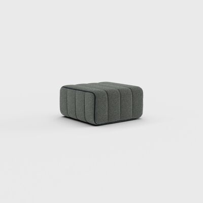 Módulo individual Curt - Tela Sera - Sistema de sofá modular Curt - Gravel (gris)
