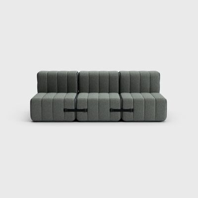 Curt Set 6 Módulos - Tela Sera - Sistema de Sofá Modular Curt - Gravel (Gris)