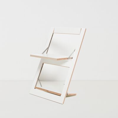 Silla plegable Fläpps - blanca
