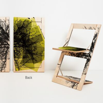 Silla plegable Fläpps - árbol/árbol amarillo