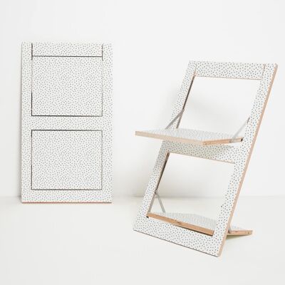 Silla plegable Fläpps - Watercolour Dots - Kind of Style