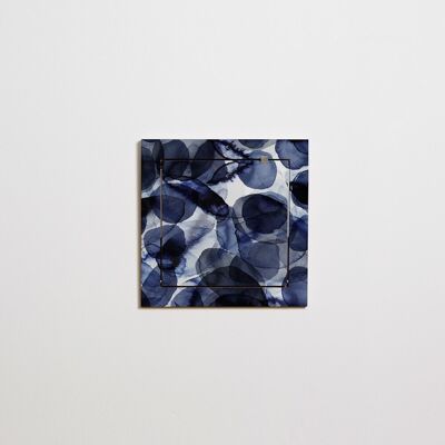 Scaffale Fläpps 40x40-1 - Bubbles Indigo - Pattern Studio