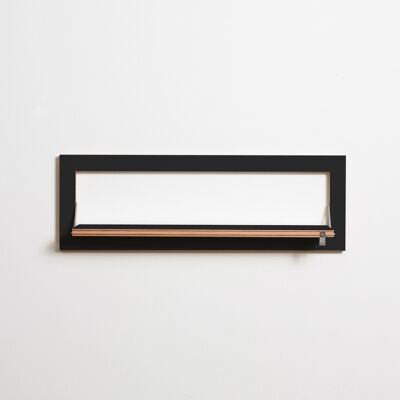 Étagère Fläpps 80x27-1 - Noir