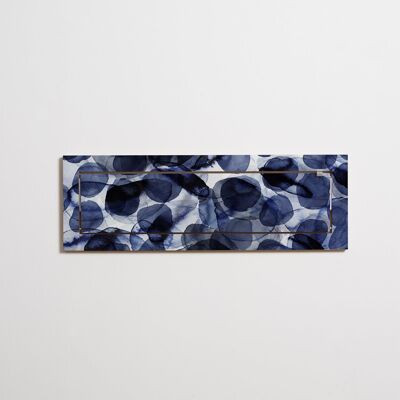Scaffale Fläpps 80x27-1 - Bubbles Indigo - Pattern Studio