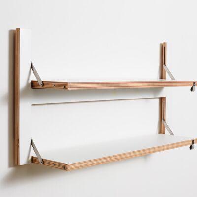 Fläpps Shelf 80x40-2 - White