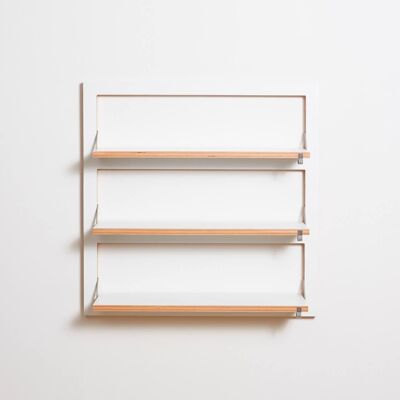 Scaffale Fläpps 80x80-3 - Bianco