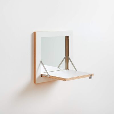 Fläpps makeup mirror - white