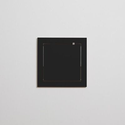 Espejo de maquillaje Fläpps - negro