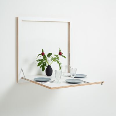 Fläpps KitchenTable 80x80-1 - Blanc