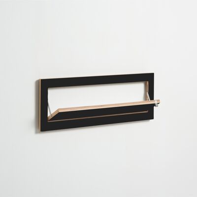 Scarpiera Fläpps Regal 60x27-1 - Nero