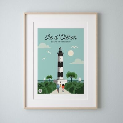 ILE D'OLERON - Leuchtturm von Chassiron - Poster