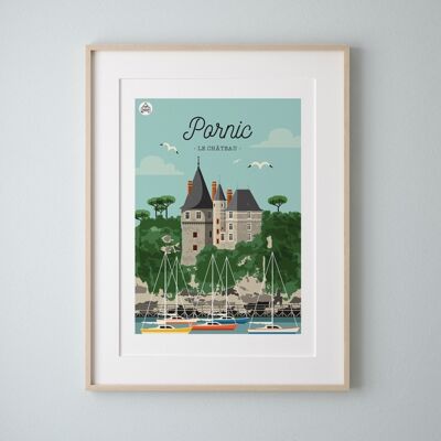 PORNIC - The Castle - Poster