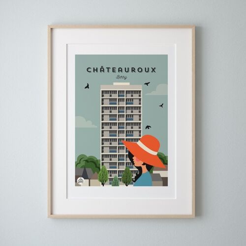 CHÂTEAUROUX - Berry - Affiche