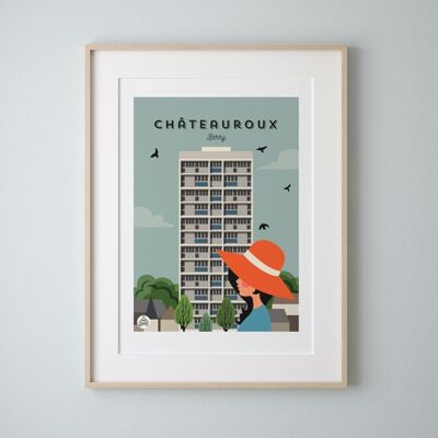 CHÂTEAUROUX - Berry - Affiche