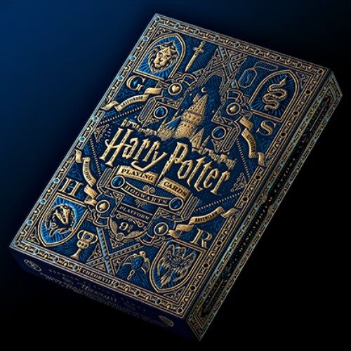 Jeux de Cartes Harry Potter de collection - Serdaigle - Bleu - Cadeau de Noël