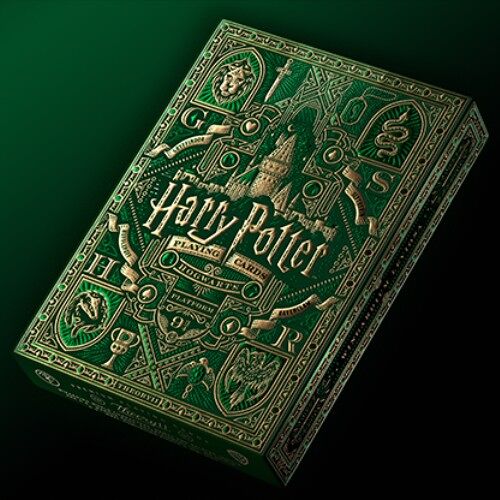 Jeux de Cartes Harry Potter de collection - Serpentard - Vert - Cadeau de Noël