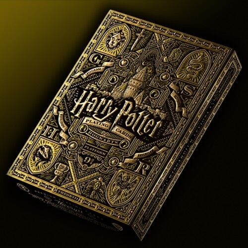 Jeux de Cartes Harry Potter de collection - Poufsouffle - Jaune - Cadeau de Noël