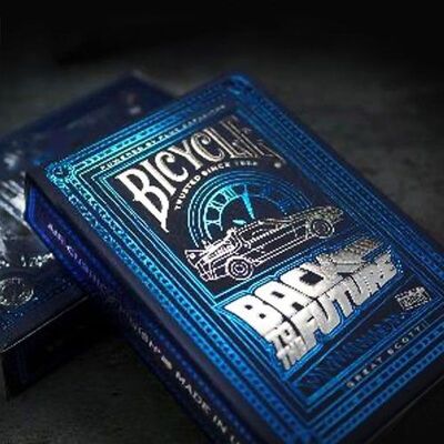 Collectible "Back to the Future" Card Game - Bicycle