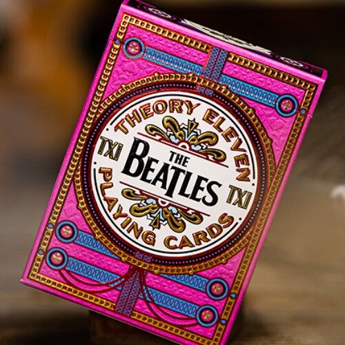 Jeux de Cartes Beatles de collection - Édition Rose - Cadeau Noël