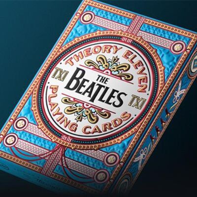 Jeux de Cartes Beatles de collection - Édition Bleu - Cadeau Noël