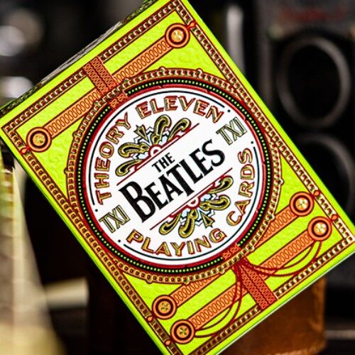 Jeux de Cartes Beatles de collection - Édition Vert - Cadeau Noël