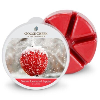 Cera derretida Apple Goose Creek Candle® cubierta de nieve