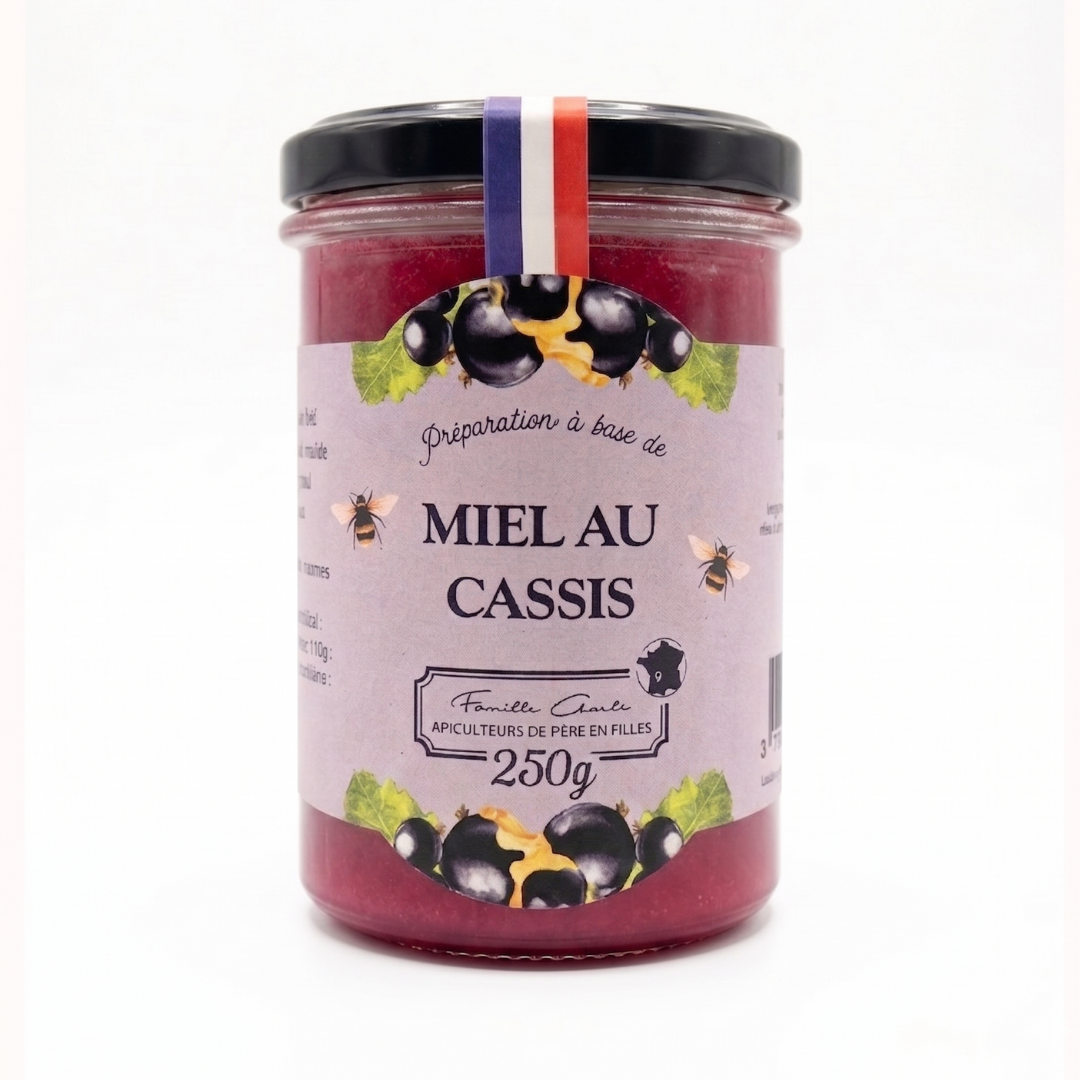 Schwarze Johannisbeerhonigsüße (250g)