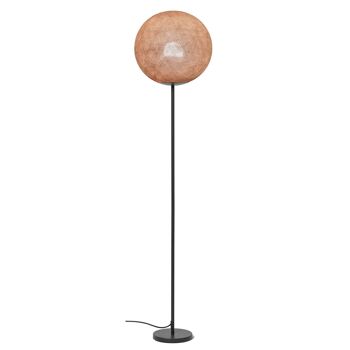 Lampadaire Pied Noir, Globe aimanté M nude 4