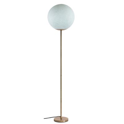 Gold foot floor lamp, M azur magnetic globe
