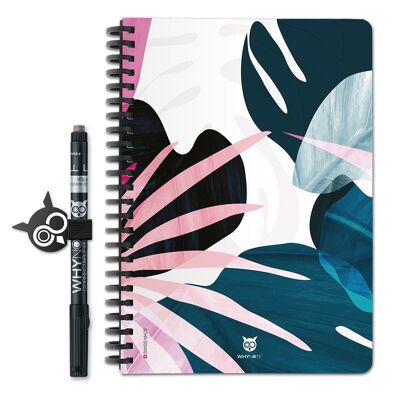 Bloc-note réutilisable - A5 - Dosel rosa