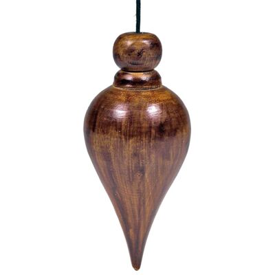 Pendule Goutte en Bois