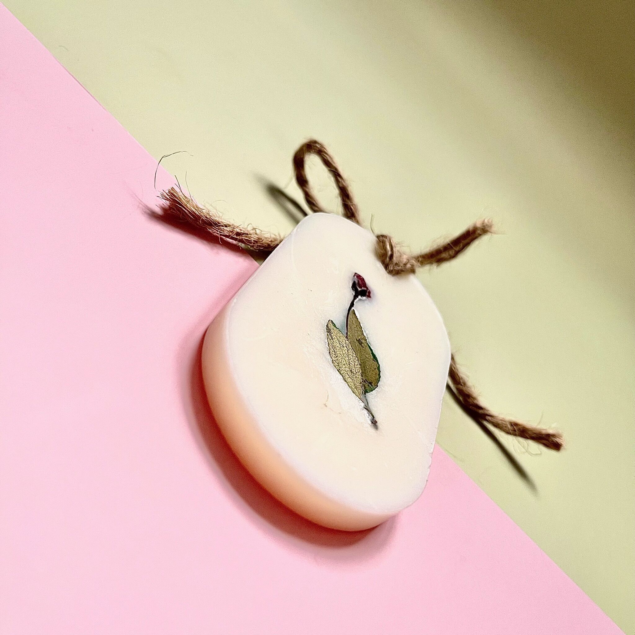 Rose & Tangerine Delight cera de soja derretida con aceites esenciales - Cherry Blossom (1PC, cualquier forma)