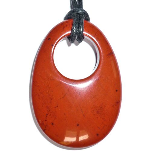 Pendentif GoGo en Jaspe Rouge