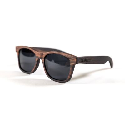 Gafas de sol de madera de ébano polarizadas Old Youth | 10 árboles plantados para cada venta