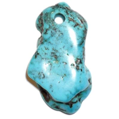 Pendentif en Turquoise Brute