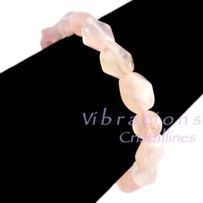 Bracelet en Quartz Rose