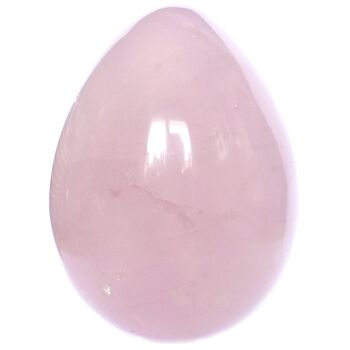 Oeuf en Quartz Rose