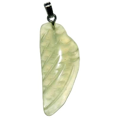 Pendentif Aile d'Ange en Jade de Chine