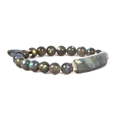 Bracelet Charme en Labradorite