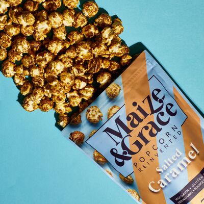 Gesalzenes Karamell-Popcorn von Maize & Grace