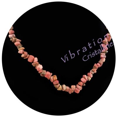 Collier Baroque en Rhodonite