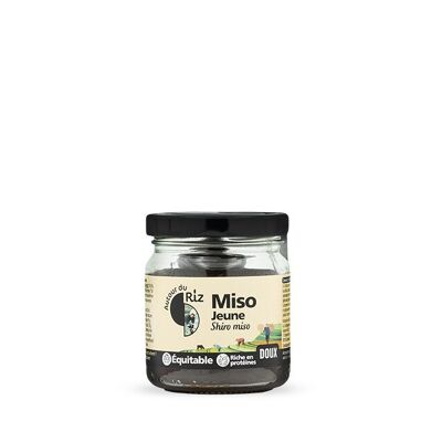 Organic & fair trade young miso Shiro miso 200 g
