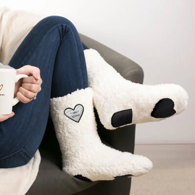 Chaussons/Chaussettes Cocooning | SUPER NANA ☕