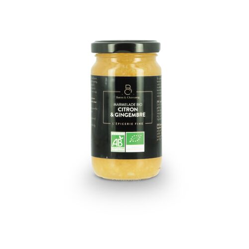 Marmelade Bio citron gingembre - 240g