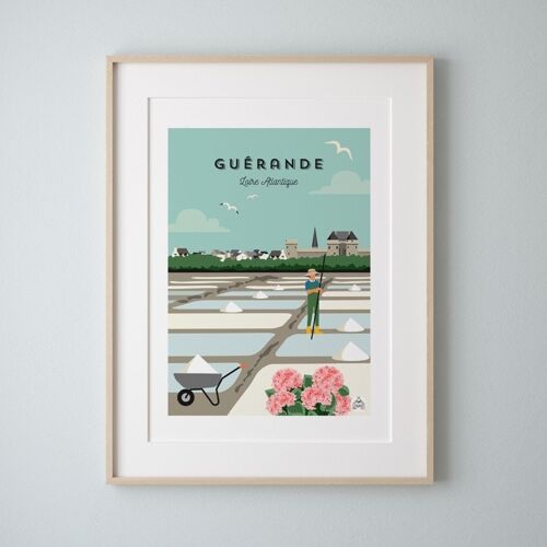 GUERANDE - Loire Atlantique - Affiche