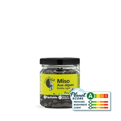 Miso Bio & équitable aux algues Kombu royal 200 g