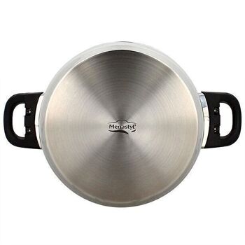 Faitout ambre 24cm
 4l2 inox induction 3