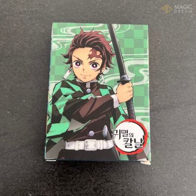 Jeu de Cartes Demon Slayer de collection - Animé Japon - Cadeau Noël