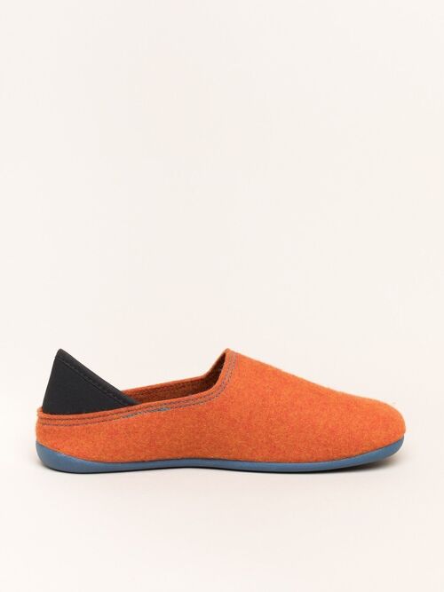 Wool Slip-On orange petrol 36–42